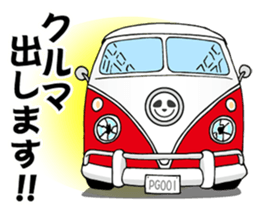 Professional Golfer PANDA sticker #2129154