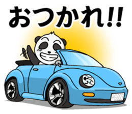 Professional Golfer PANDA sticker #2129155