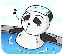 Professional Golfer PANDA sticker #2129182