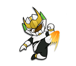 Udon knight TEUCHION(a Sanuki dialect ) sticker #2129391