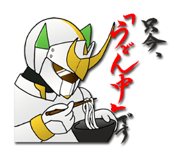 Udon knight TEUCHION(a Sanuki dialect ) sticker #2129394