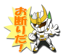 Udon knight TEUCHION(a Sanuki dialect ) sticker #2129397