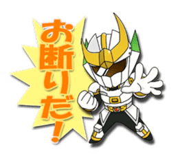 Udon knight TEUCHION(a Sanuki dialect ) sticker #2129397