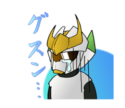 Udon knight TEUCHION(a Sanuki dialect ) sticker #2129399