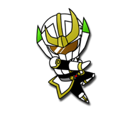 Udon knight TEUCHION(a Sanuki dialect ) sticker #2129405