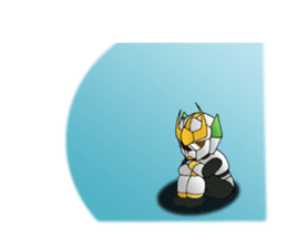 Udon knight TEUCHION(a Sanuki dialect ) sticker #2129406