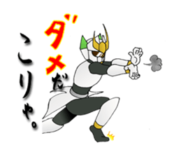 Udon knight TEUCHION(a Sanuki dialect ) sticker #2129409