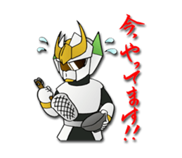 Udon knight TEUCHION(a Sanuki dialect ) sticker #2129417