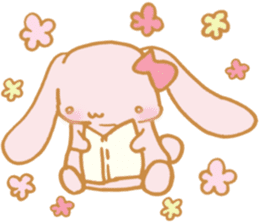 Lovely Pink Rabbit sticker #2129794