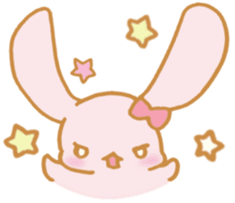 Lovely Pink Rabbit sticker #2129805