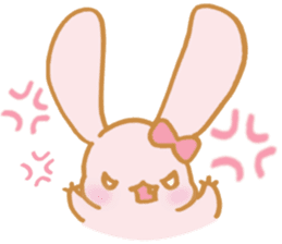 Lovely Pink Rabbit sticker #2129806
