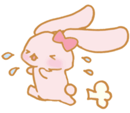 Lovely Pink Rabbit sticker #2129822