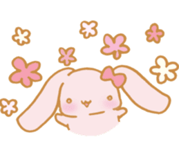 Lovely Pink Rabbit sticker #2129826
