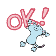 kitty-cat Mint sticker #2130844