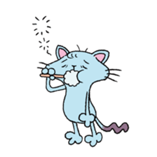 kitty-cat Mint sticker #2130864