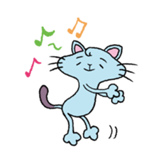 kitty-cat Mint sticker #2130866