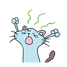 kitty-cat Mint sticker #2130879