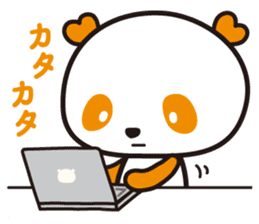 HAPPY PANDA Aimu sticker #2131115