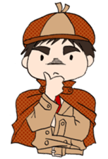 "Eri & Yu"s detective section sticker #2131410