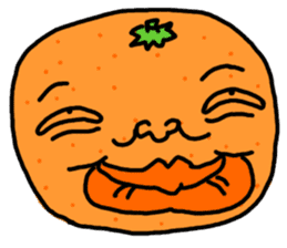 Funny orange and grape sticker #2132026