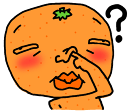 Funny orange and grape sticker #2132034