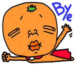 Funny orange and grape sticker #2132035