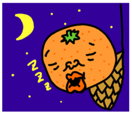 Funny orange and grape sticker #2132037