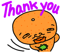 Funny orange and grape sticker #2132039