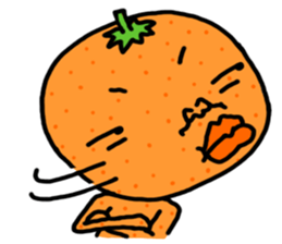 Funny orange and grape sticker #2132053