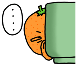 Funny orange and grape sticker #2132060