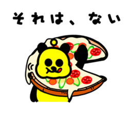 hungryyyyyyyy(yellow pan) sticker #2132361