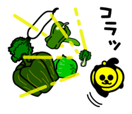 hungryyyyyyyy(yellow pan) sticker #2132367