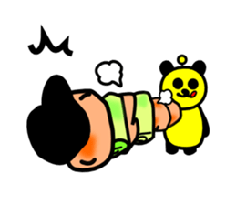 hungryyyyyyyy(yellow pan) sticker #2132373