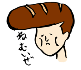 Japanese bad boys of funny hairstyle sticker #2132628