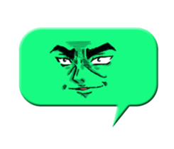 Face mark? sticker #2133289