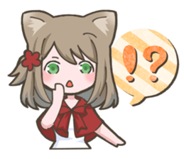 Nekomimi Friends sticker #2133355