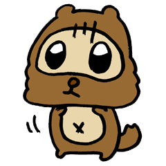 Kansai useless raccoon dog4