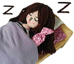 Handmade Fabric Dolls sticker #2133712