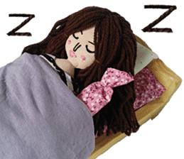 Handmade Fabric Dolls sticker #2133712