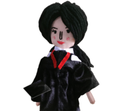 Handmade Fabric Dolls sticker #2133717