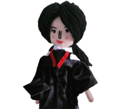 Handmade Fabric Dolls sticker #2133717