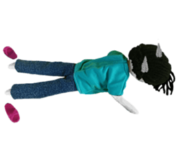 Handmade Fabric Dolls sticker #2133720