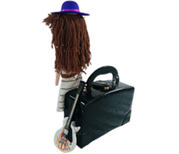 Handmade Fabric Dolls sticker #2133736