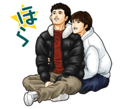 Shinya & Ousuke's Original illustrations sticker #2133765