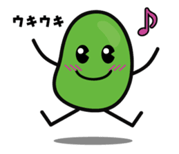 Feelings of Edamame sticker #2133962