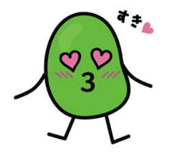 Feelings of Edamame sticker #2133968