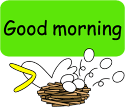 Talking bird sticker #2133984