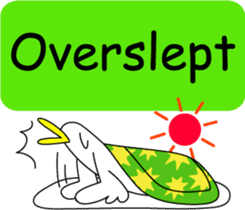 Talking bird sticker #2133985