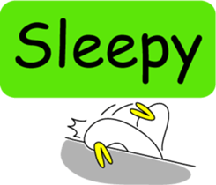 Talking bird sticker #2133988