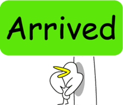 Talking bird sticker #2133989